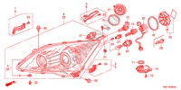 FARO DELANTERO para Honda CR-V COMFORT 5 Puertas 6 velocidades manual 2011