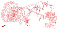 HORQUILLA DE CAMBIO/RETEN DE CAMBIO(2.0L)(2.4L) para Honda CR-V EX ADVANCED 5 Puertas 6 velocidades manual 2011