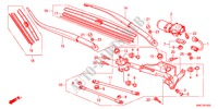 LIMPIAPARABRISAS(LH) para Honda CR-V COMFORT RUNOUT 5 Puertas 6 velocidades manual 2011