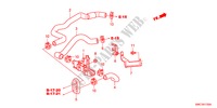 MANGUERA DE AGUA(2.0L) para Honda CR-V COMFORT RUNOUT 5 Puertas 6 velocidades manual 2011