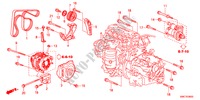 MENSULA DE ALTERNADOR(2.0L) para Honda CR-V EX 5 Puertas 5 velocidades automática 2011