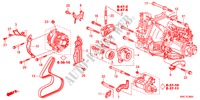MENSULA DE MOTOR(DIESEL) para Honda CR-V DIESEL 2.2 EXECUTIVE 5 Puertas 6 velocidades manual 2011