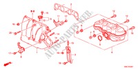 MULTIPLE DE ADMISION(2.4L) para Honda CR-V RV-SI 5 Puertas 6 velocidades manual 2011