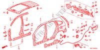 PANELES EXTERIORES/PANEL DE TECHO para Honda CR-V DIESEL 2.2 EXECUTIVE 5 Puertas 5 velocidades automática 2011