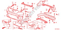 PARAGOLPES para Honda CR-V EXECUTIVE 5 Puertas 6 velocidades manual 2011