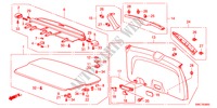 RECUBRIMIENTO PUERTA TR. para Honda CR-V DIESEL 2.2 EXECUTIVE 5 Puertas 6 velocidades manual 2011