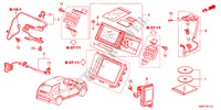 SISTEMA DE NAVEGACION(RH) para Honda CR-V DIESEL 2.2 EX ADVANCED 5 Puertas 6 velocidades manual 2011