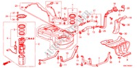 TANQUE DE COMBUSTIBLE(DIESEL) para Honda CR-V DIESEL 2.2 ES 5 Puertas 5 velocidades automática 2011