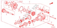 TRANSFERENCIA(2.0L)(2.4L) para Honda CR-V EX 5 Puertas 5 velocidades automática 2011