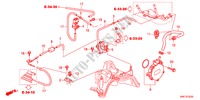 TUBERIA DE INSTALACION/BOMBA DE VACIO(DIESEL) para Honda CR-V DIESEL 2.2 ELEGANCE 5 Puertas 6 velocidades manual 2011