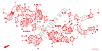 VALVULA DE EGR(DIESEL) para Honda CR-V DIESEL 2.2 EXECUTIVE 5 Puertas 6 velocidades manual 2011
