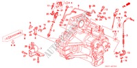 PALANCA DE CONTROL(2.2L) para Honda SHUTTLE 2.2IES 5 Puertas 4 velocidades automática 1997