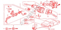 INTERRUPTOR COMBINACION(1) para Honda CITY LI 4 Puertas 5 velocidades manual 2003