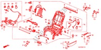 ASIENTO DEL.(IZQ.)(POTENCIA) para Honda PILOT TOURING 5 Puertas 5 velocidades automática 2011