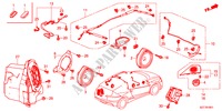 ANTENA/ALTAVOZ(RH) para Honda CR-Z TOP 3 Puertas 6 velocidades manual 2011