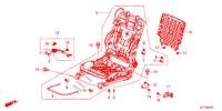 ASIENTO DEL.(DER.)(ALTURA MANUAL) para Honda CR-Z BASE 3 Puertas 6 velocidades manual 2011
