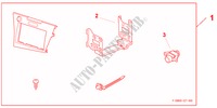 AUDIO EXCHANGE PANEL   LHD para Honda CR-Z BASE 3 Puertas 6 velocidades manual 2011