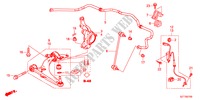 BRAZO INFERIOR DELANTERO para Honda CR-Z BASE 3 Puertas 6 velocidades manual 2011