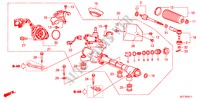CAJA DE ENGRANAJE DE P.S.(EPS)(RH) para Honda CR-Z BASE 3 Puertas 6 velocidades manual 2011