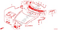 CAPO DE MOTOR(RH) para Honda CR-Z TOP 3 Puertas 6 velocidades manual 2011