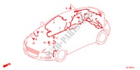 CONJUNTO DE ALAMBRES(1)(RH) para Honda CR-Z BASE 3 Puertas 6 velocidades manual 2011