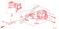 CUERPO MARIPOSA GASES para Honda CR-Z THIS IS 3 Puertas 6 velocidades manual 2011