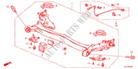 EJE TRASERO para Honda CR-Z TOP 3 Puertas 6 velocidades manual 2011