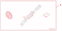 FUEL TANK LID para Honda CR-Z BASE 3 Puertas 6 velocidades manual 2011