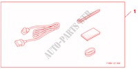 HDD NAVI IPOD CORD para Honda CR-Z THIS IS 3 Puertas 6 velocidades manual 2011