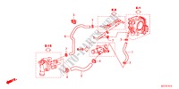 MANGUERA DE AGUA para Honda CR-Z THIS IS 3 Puertas 6 velocidades manual 2011