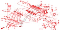 MULTIPLE DE ADMISION para Honda CR-Z THIS IS 3 Puertas 6 velocidades manual 2011