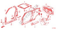 PANELES EXTERIORES/PANEL TRASERO para Honda CR-Z THIS IS 3 Puertas 6 velocidades manual 2011
