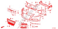 PARAGOLPES DELANTERO para Honda CR-Z BASE 3 Puertas 6 velocidades manual 2011