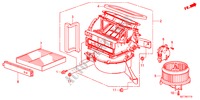 SOPLADOR DE CALEFACTOR(LH) para Honda CR-Z BASE 3 Puertas 6 velocidades manual 2011