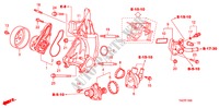 BOMBA DE AGUA(L4) para Honda ACCORD 2.4 EX 4 Puertas 5 velocidades automática 2011
