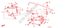 BRAZO INFERIOR TRASERO para Honda ACCORD 2.4 LX 4 Puertas 5 velocidades manual 2009