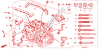 CONJ. DE CABLES DE MOTOR(V6) para Honda ACCORD 3.5 LX 4 Puertas 5 velocidades automática 2010