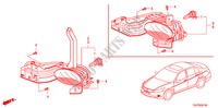 LUZ ANTINIEBLA para Honda ACCORD 3.5 EX 4 Puertas 5 velocidades automática 2010