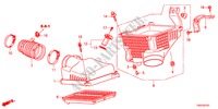 LIMPIADOR DE AIRE(V6) para Honda ACCORD 35EXI  SASO MIRROR 4 Puertas 5 velocidades automática 2012