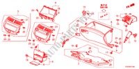 GUARNICION DE INSTRUMENTO(LADO DE PASAJERO) para Honda ACCORD V6 EX 2 Puertas 5 velocidades automática 2009
