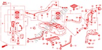 TANQUE DE COMBUSTIBLE para Honda ACCORD V6 EX 2 Puertas 5 velocidades automática 2010