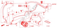 ACONDICIONADOR DE AIRE (MANGUERAS/TUBERIAS) (RH) para Honda JAZZ 1.2 SE   TEMP TIRE 5 Puertas 5 velocidades manual 2009