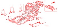 ALFOMBRA DE PISO para Honda JAZZ 1.4 LS 5 Puertas 5 velocidades manual 2009