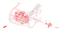 APOYO DE GRUPO DE CABLE DE MOTOR para Honda JAZZ 1.4 LS 5 Puertas 5 velocidades manual 2009