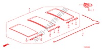 COMPONENTES DE PARASOL para Honda JAZZ 1.4 EXCL 5 Puertas Transmisión Manual Inteligente 2009