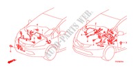 CONJUNTO DE ALAMBRES(LH) (3) para Honda JAZZ 1.4 LS 5 Puertas 5 velocidades manual 2009