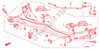 EJE TRASERO para Honda JAZZ 1.4 LS 5 Puertas 5 velocidades manual 2009