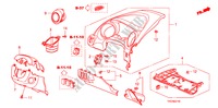 GUARNICION DE INSTRUMENTO(LADO DE CONDUCTOR) (LH) para Honda JAZZ 1.4 LS 5 Puertas 5 velocidades manual 2009