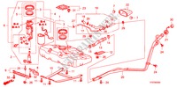 TANQUE DE COMBUSTIBLE para Honda JAZZ 1.4 LS 5 Puertas 5 velocidades manual 2009