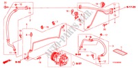 ACONDICIONADOR DE AIRE(MANGUERAS/TUBERIAS)(LH) para Honda JAZZ 1.4 LSS  TEMP TIRE 5 Puertas 5 velocidades manual 2010
